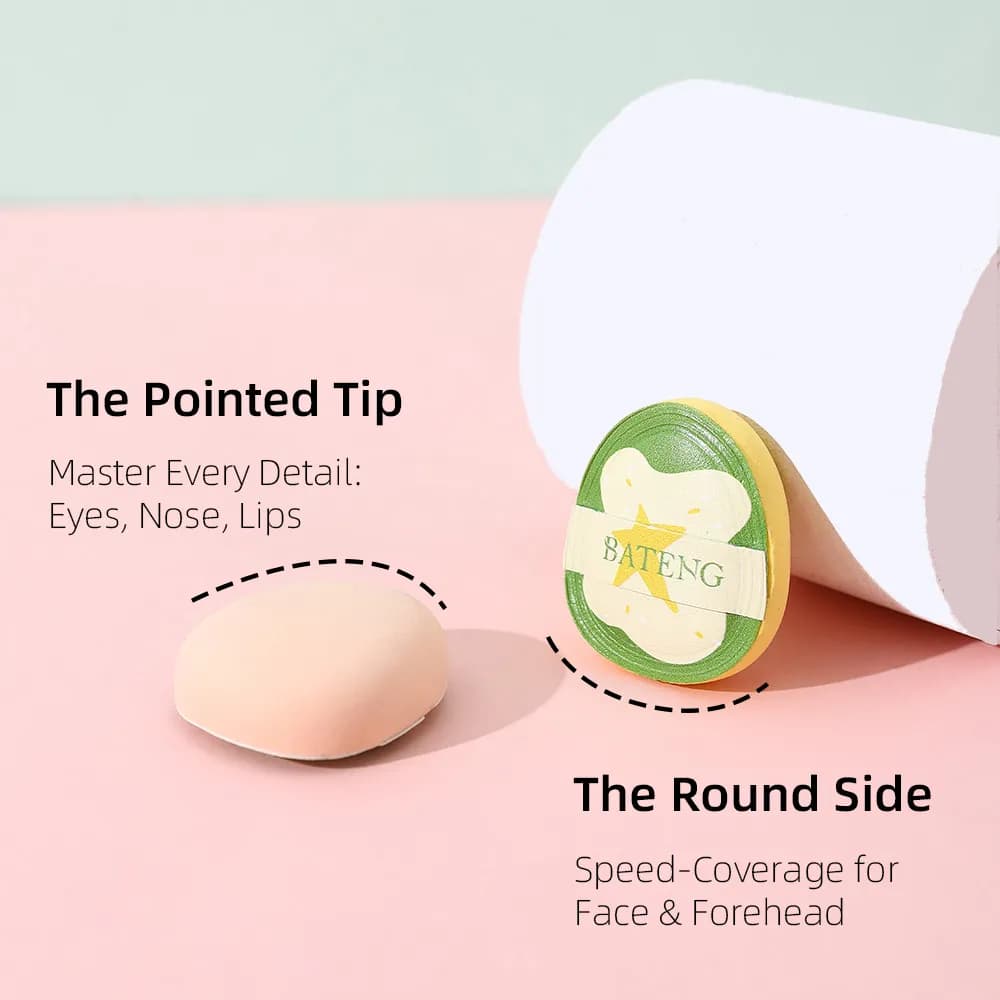 PU Skin Feel Thumb Powder Puff detail 4